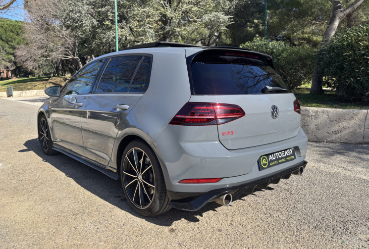Volkswagen Golf VOLKSWAGEN GOLF 7 GTI TCR 290cv PURE GREY -TOIT OUVRANT - VIRTUAL COCKPIT - CARPLAY