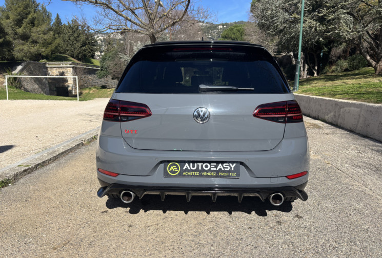 Volkswagen Golf VOLKSWAGEN GOLF 7 GTI TCR 290cv PURE GREY -TOIT OUVRANT - VIRTUAL COCKPIT - CARPLAY
