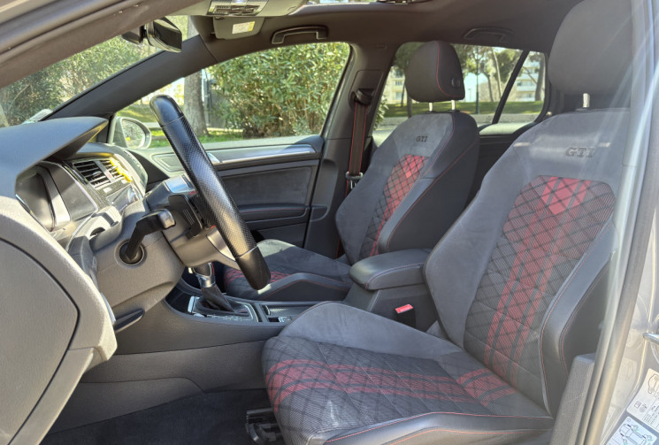 Volkswagen Golf  7 GTI TCR 290cv - DSG7 - PURE GREY -TOIT OUVRANT - VIRTUAL COCKPIT - CARPLAY