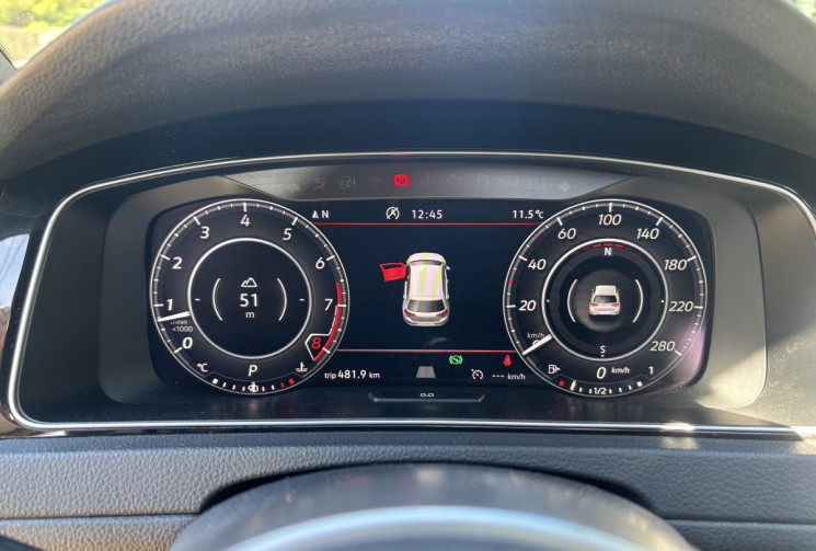 Volkswagen Golf  7 GTI TCR 290cv - DSG7 - PURE GREY -TOIT OUVRANT - VIRTUAL COCKPIT - CARPLAY