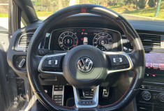 Volkswagen Golf VOLKSWAGEN GOLF 7 GTI TCR 290cv PURE GREY -TOIT OUVRANT - VIRTUAL COCKPIT - CARPLAY