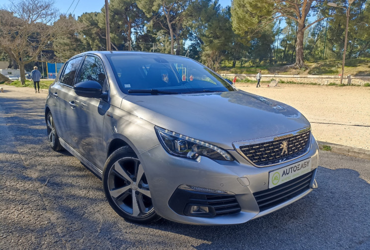 Peugeot 308 1.2L 130CH EAT8 - GT LINE - Camera - Carplay - Distrib à jour