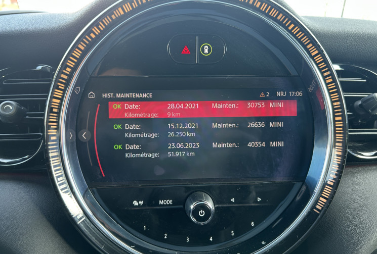 Mini Mini III (2) (F55) 2.0 178 Ch COOPER S FINITION JOHN COOPER WORKS BVA7 5P