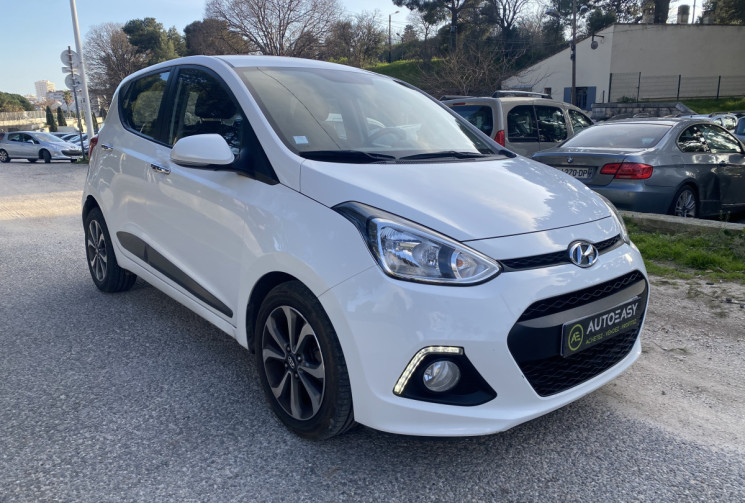 Hyundai I10 1.2L 87CH SENSATION - BOITIER ETHANOL E85 - TRÈS FAIBLE KILOMÉTRAGE - VÉHICULE SUIVI