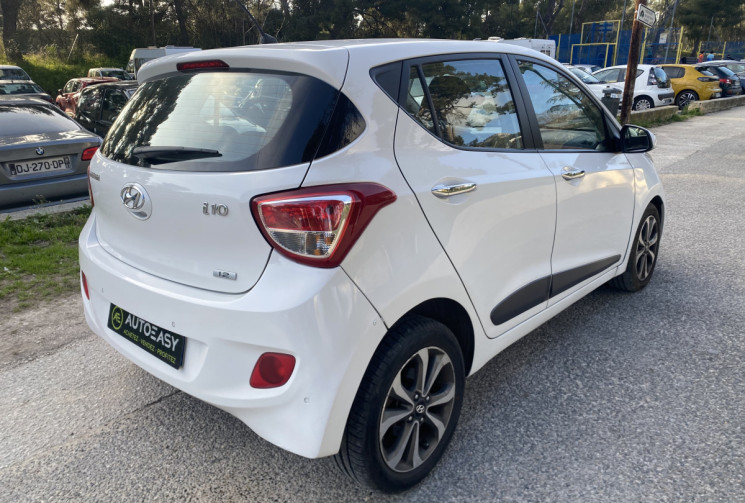 Hyundai I10 1.2L 87CH SENSATION - BIOCARBURANT - TRÈS FAIBLE KILOMÉTRAGE - VÉHICULE SUIVI