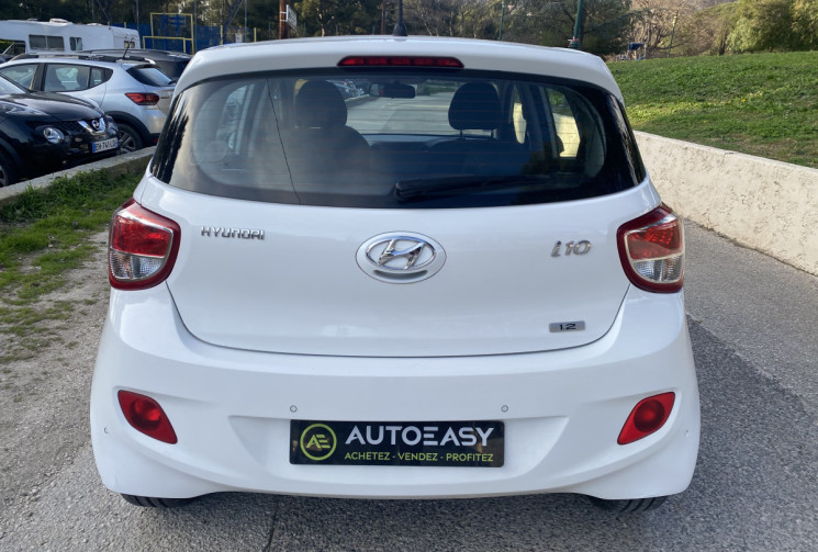 Hyundai I10 1.2L 87CH SENSATION - BIOCARBURANT - TRÈS FAIBLE KILOMÉTRAGE - VÉHICULE SUIVI