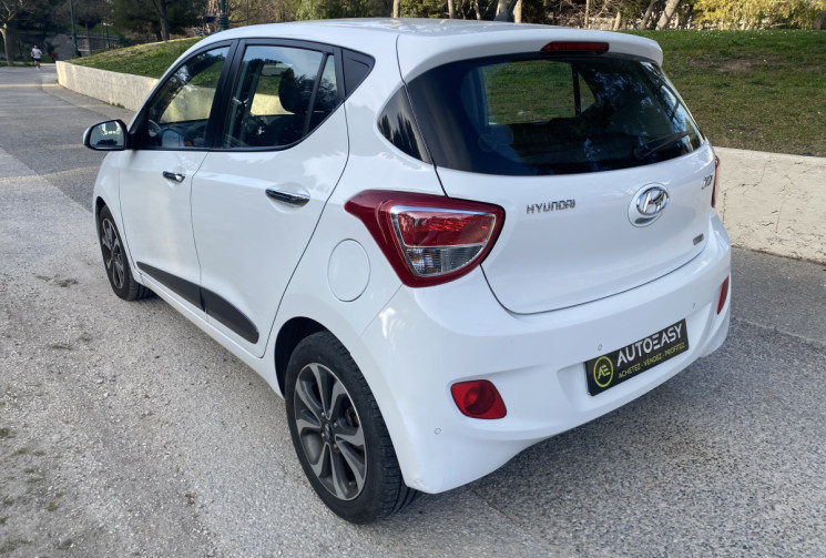 Hyundai I10 1.2L 87CH SENSATION - BIOCARBURANT - TRÈS FAIBLE KILOMÉTRAGE - VÉHICULE SUIVI