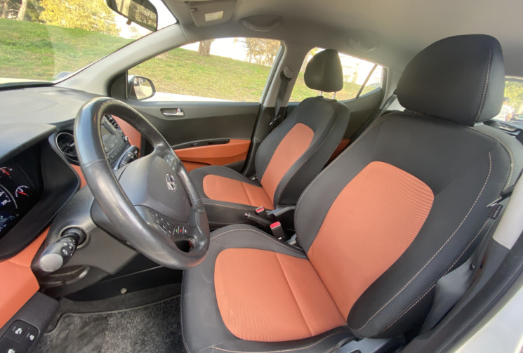 Hyundai I10 1.2L 87CH SENSATION - BIOCARBURANT - TRÈS FAIBLE KILOMÉTRAGE - VÉHICULE SUIVI