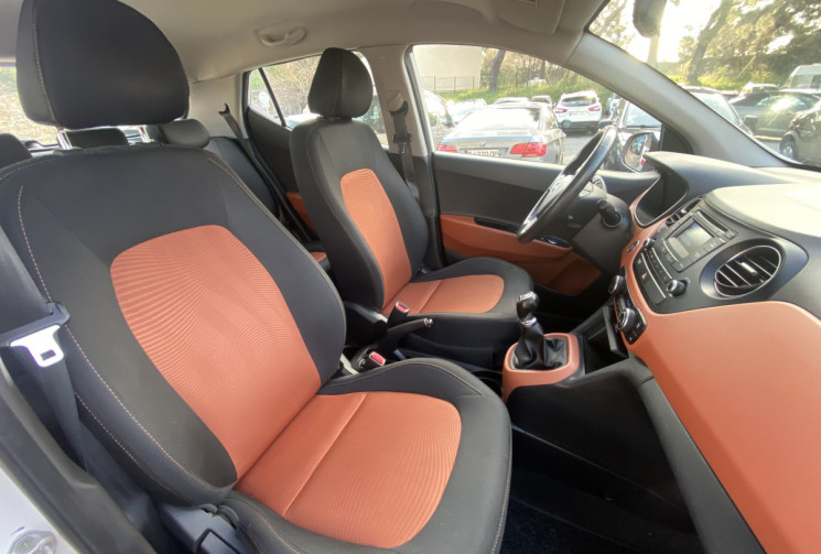 Hyundai I10 1.2L 87CH SENSATION - BIOCARBURANT - TRÈS FAIBLE KILOMÉTRAGE - VÉHICULE SUIVI