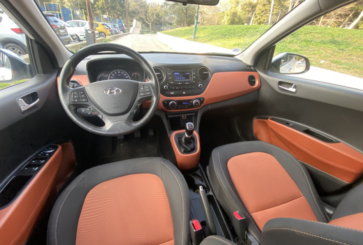 Hyundai I10 1.2L 87CH SENSATION - BOITIER ETHANOL E85 - TRÈS FAIBLE KILOMÉTRAGE - VÉHICULE SUIVI