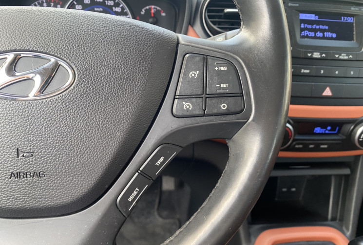 Hyundai I10 1.2L 87CH SENSATION - BIOCARBURANT - TRÈS FAIBLE KILOMÉTRAGE - VÉHICULE SUIVI