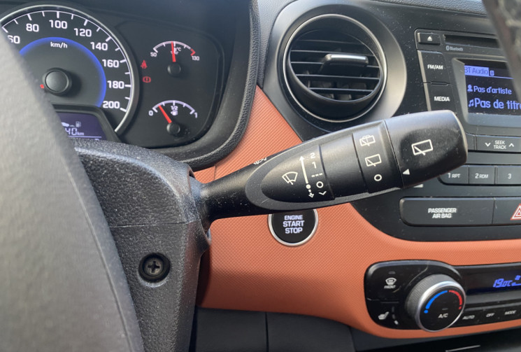 Hyundai I10 1.2L 87CH SENSATION - BOITIER ETHANOL E85 - TRÈS FAIBLE KILOMÉTRAGE - VÉHICULE SUIVI