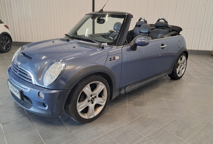 Mini MINI CABRIOLET I (R52) Cooper S 170ch - Sellerie cuir - ENTRETIEN A JOUR -