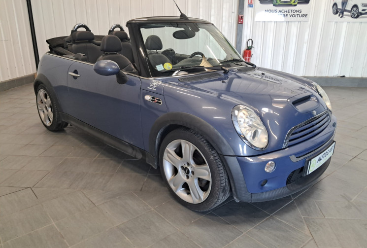 Mini MINI CABRIOLET I (R52) Cooper S 170ch - Sellerie cuir - ENTRETIEN A JOUR -