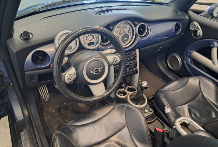 Mini MINI CABRIOLET I (R52) Cooper S 170ch - Sellerie cuir - ENTRETIEN A JOUR -