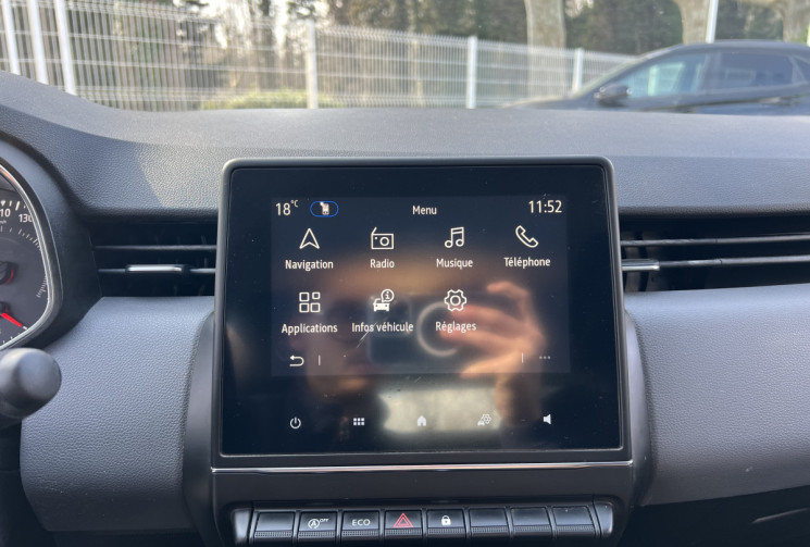 Renault Clio V 1.5 dCi 85 Société Air Nav 2 Places / TVA Récupérable / Carplay / Radars AR