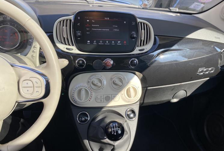 FIAT 500 3  1.2 mpi  69 ch LOUNGE