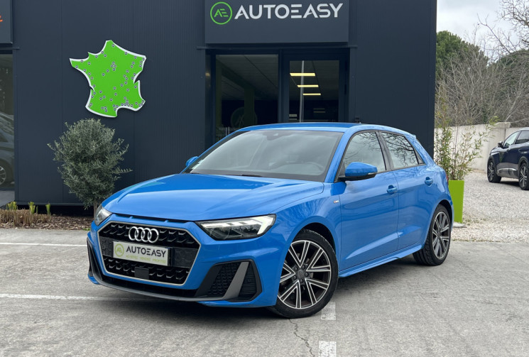 Audi A1 Sportback 30 TFSI 116 BVM6 S Line / Véhicule Français / Carplay / Radars AV AR 