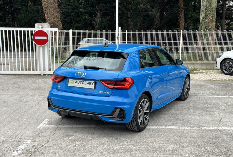 Audi A1 Sportback 30 TFSI 116 BVM6 S Line / Véhicule Français / Carplay / Radars AV AR 