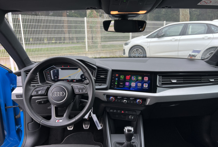 Audi A1 Sportback 30 TFSI 116 BVM6 S Line / Véhicule Français / Carplay / Radars AV AR 