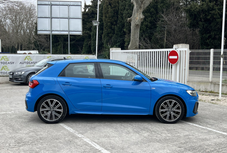 Audi A1 Sportback 30 TFSI 116 BVM6 S Line / Véhicule Français / Carplay / Radars AV AR 