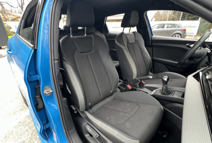 Audi A1 Sportback 30 TFSI 116 BVM6 S Line / Véhicule Français / Carplay / Radars AV AR 