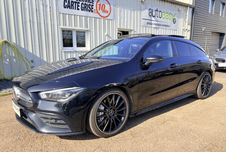 Mercedes CLA SHOOTING BRAKE 35 AMG 306ch 4Matic 7G-DCT *Cam 360°*Ent Mercedes*Toit Ouv*Son Burmester