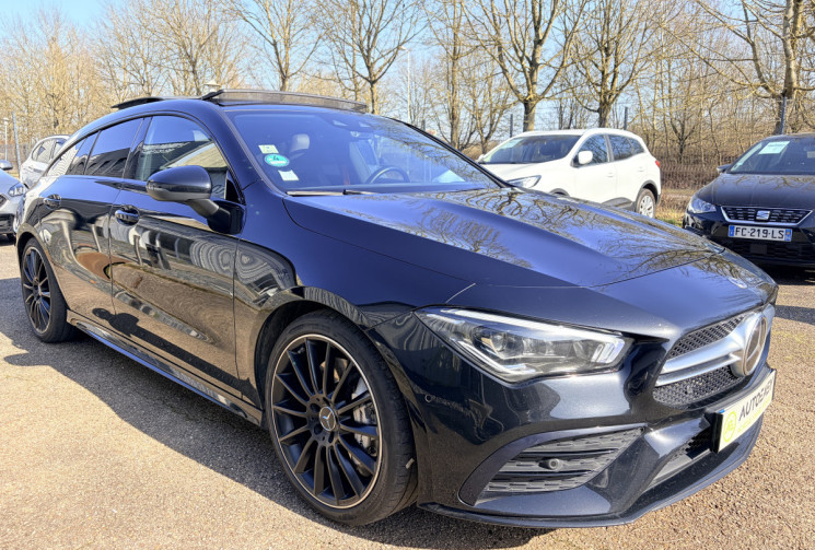 Mercedes CLA SHOOTING BRAKE 35 AMG 306ch 4Matic 7G-DCT *Cam 360°*Ent Mercedes*Toit Ouv*Son Burmester