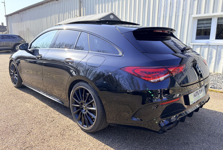 Mercedes CLA SHOOTING BRAKE 35 AMG 306ch 4Matic 7G-DCT *Cam 360°*Ent Mercedes*Toit Ouv*Son Burmester