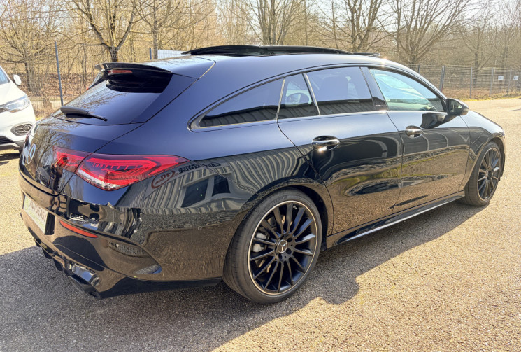 Mercedes CLA SHOOTING BRAKE 35 AMG 306ch 4Matic 7G-DCT *Cam 360°*Ent Mercedes*Toit Ouv*Son Burmester