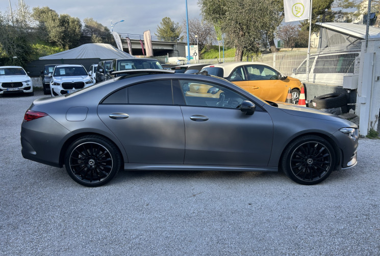 Mercedes CLA II COUPE 250 E 218 Ch AMG LINE 8G-DCT PACK PREMIUM PLUS * GRIS MAT * PACK  ECLAIRAGE