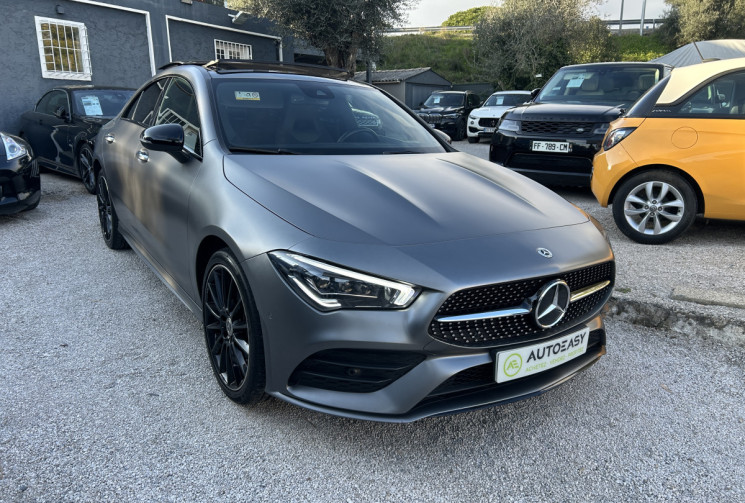 Mercedes CLA II COUPE 250 E 218 Ch AMG LINE 8G-DCT PACK PREMIUM PLUS * GRIS MAT * PACK  ECLAIRAGE