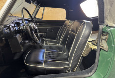 MG B DECAPOTABLE vert anglais + hardtop 