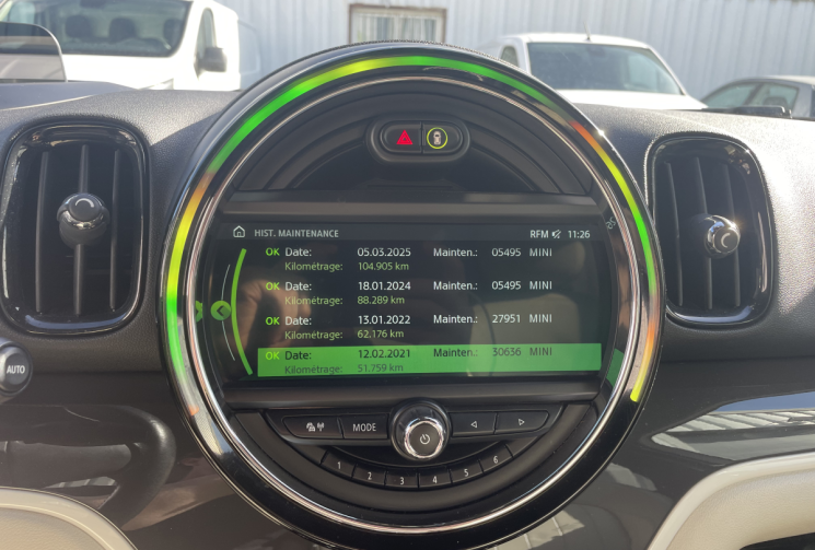 Mini Countryman Cooper SE 136ch + 88ch Chili ALL4 BVA batterie neuve* tout options*entretien mini