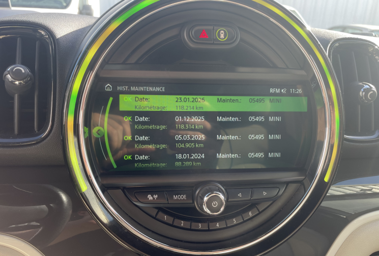 Mini Countryman Cooper SE 136ch + 88ch Chili ALL4 BVA batterie neuve* tout options*entretien mini