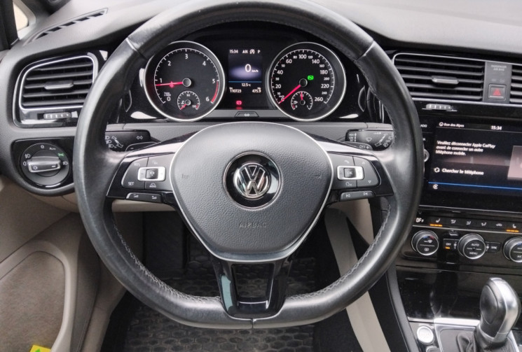 Volkswagen Golf  VII Phase 2 2.0 TDI  DSG7 150 cv - Siège chauffants