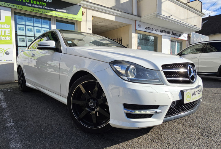 Mercedes CLASSE C COUPE 180 1.6i TURBO pack AMG PLUS 
