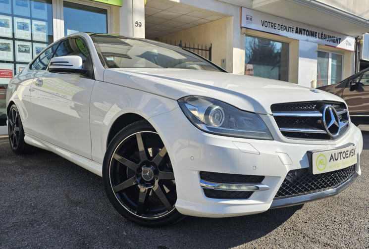 Mercedes Classe C 180 coupé 1.6i TURBO 156 cv pack AMG PLUS  Toit Panoramique 