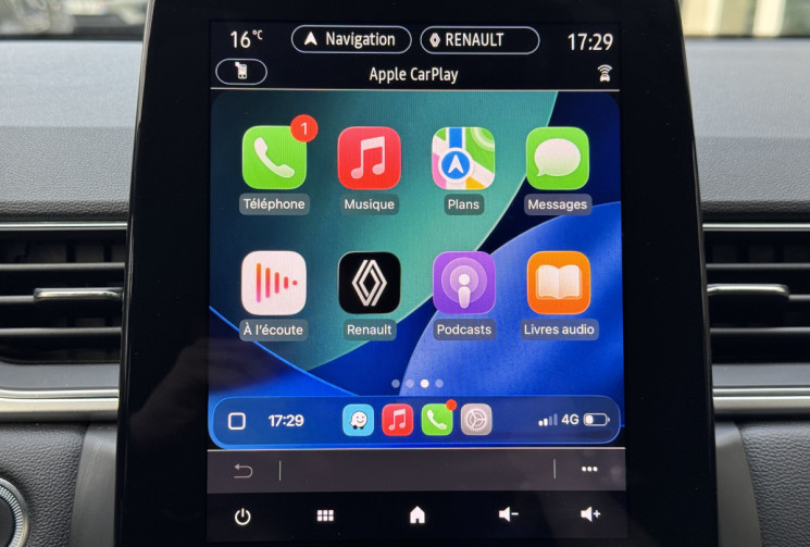 Renault Captur II E-Tech 1.6i 145 ch Hybride TECHNO / Carplay / Cockpit / Camera / Grand ecran / TVA