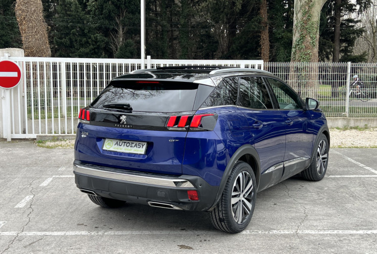 Peugeot 3008 2.0 BlueHDi 180 EAT8 GT / Toit Ouvrant / Suivi Complet / Carplay 
