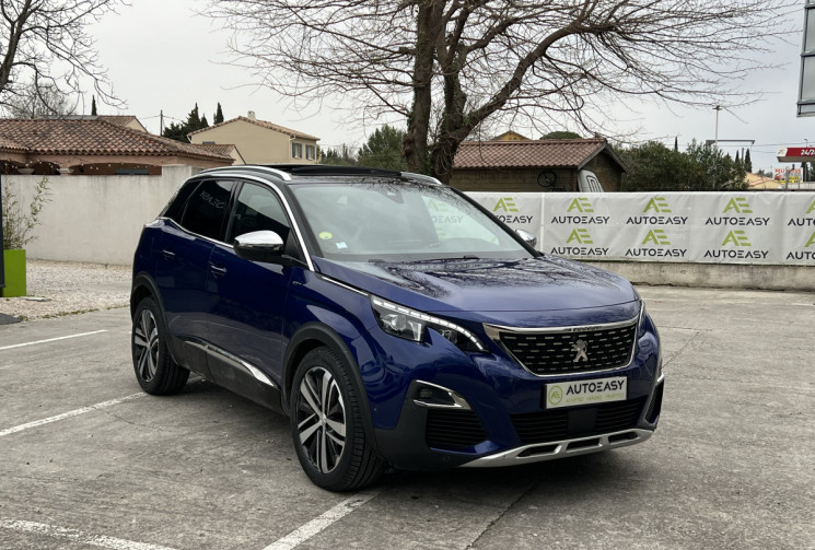 Peugeot 3008 2.0 BlueHDi 180 EAT8 GT / Toit Ouvrant / Suivi Complet / Carplay 