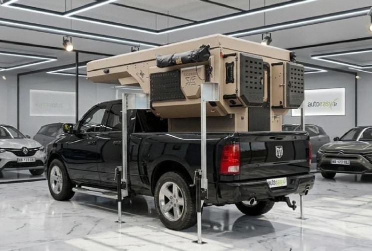 Dodge RAM 1500 V8 5.7 HEMI GPL + CELLULE CAMPER X OVERLAND - 130000 KM - 1ERE MAIN - FULL OPTIONS