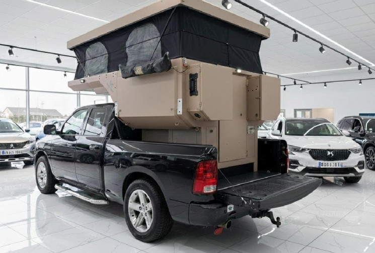 Dodge RAM 1500 V8 5.7 HEMI GPL + CELLULE CAMPER X OVERLAND - 130000 KM - 1ERE MAIN - FULL OPTIONS