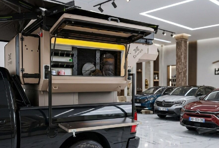 Dodge RAM 1500 V8 5.7 HEMI GPL + CELLULE CAMPER X OVERLAND - 130000 KM - 1ERE MAIN - FULL OPTIONS