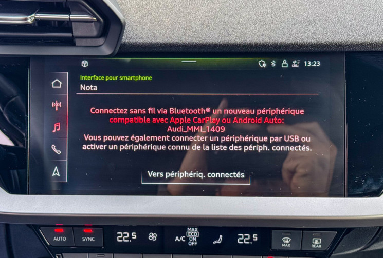 Audi A3 SPORTBACK Sportback 35 1.5 TFSI Mild Hybrid S-Tronic 7 150 cv BVA