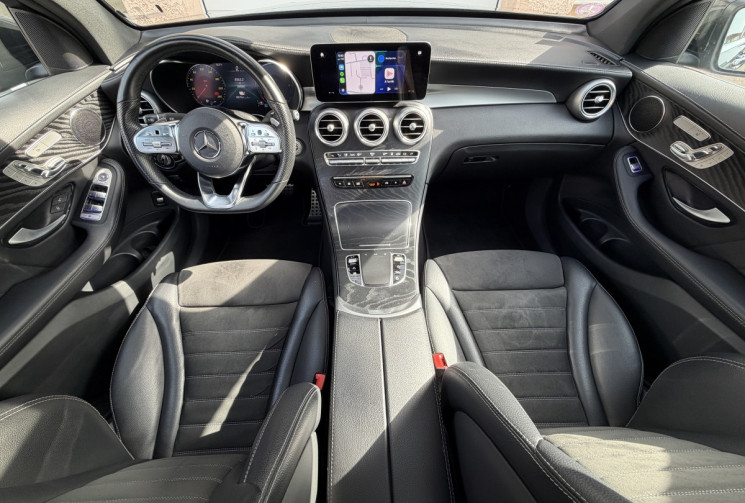 Mercedes GLC Coupé 300 de 194 +122 ch AMG Line 4Matic 9G-Tronic / Entretien MB 100% / État neuf