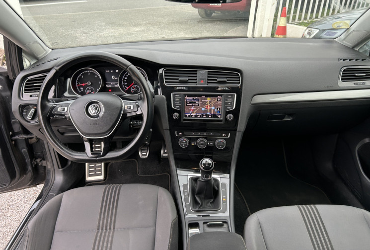 Volkswagen Golf VII 1.6 TDI 110 Ch BLUEMOTION TECHNOLOGY ALLSTAR MATCH 3P * CARPLAY * CAMERA * GPS