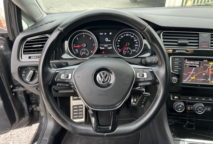 Volkswagen Golf VII 1.6 TDI 110 Ch BLUEMOTION TECHNOLOGY ALLSTAR MATCH 3P * CARPLAY * CAMERA * GPS