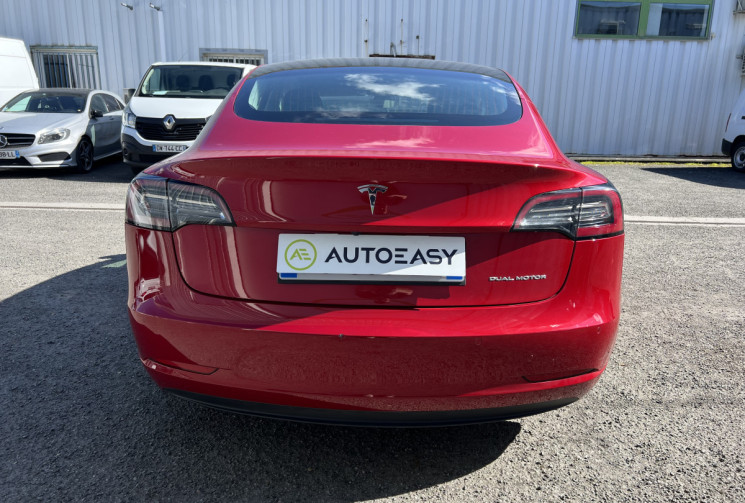 Tesla Model 3 Dual Motor Long Range AWD 75kwh * FRANÇAISE * Visible sur Parc * Grande Autonomie