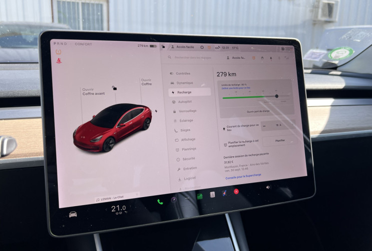 Tesla Model 3 Dual Motor 441cv Long Range AWD * FRANÇAISE * Visible sur Parc LE HAILLAN